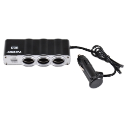 Розгалужувач прикурювача Winso 3в1 200130