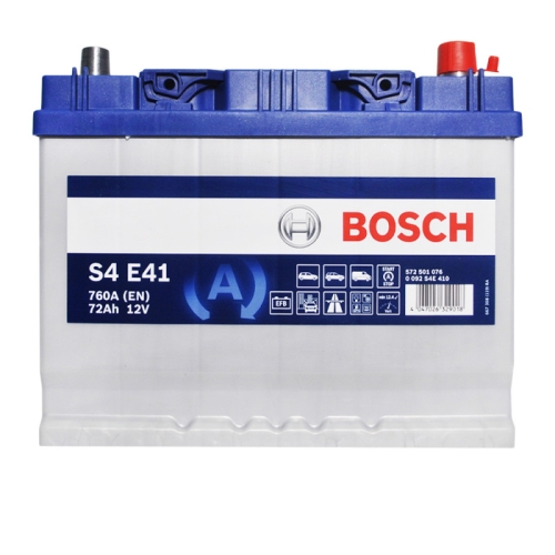 Акумулятор автомобільний Bosch 72Ah 760A EFB Asia S4E 410 D26 R+