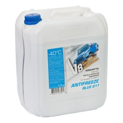 Антифриз V8 -40°C G11 синій 10кг