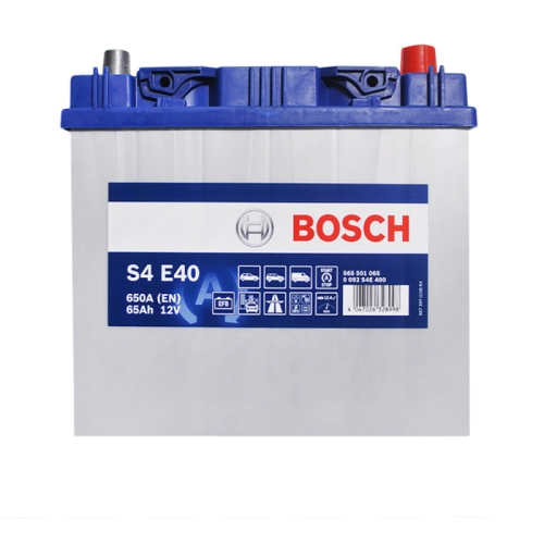Акумулятор автомобільний Bosch 65Ah 650A EFB Asia S4E 400 D23 R+
