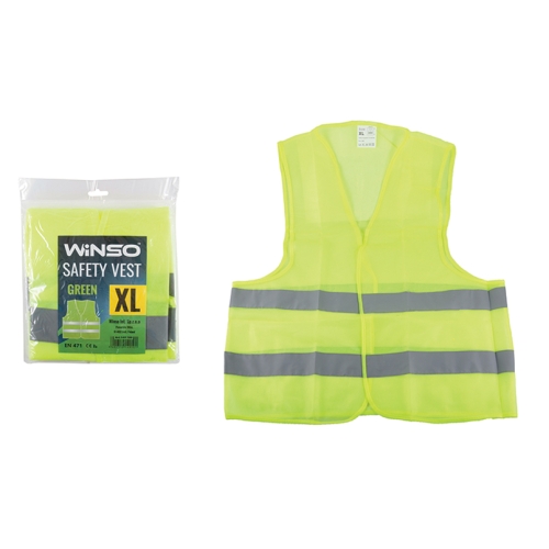 Сигнальный жилет Winso XL желтый