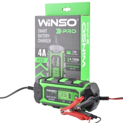 Імпульсний Зарядний пристрій Winso PRO LCD 4A 12V 4-120Ah