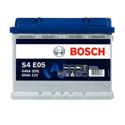 Акумулятор автомобільний Bosch 60Ah 640A EFB S4E 051 L2 R+