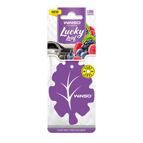 Ароматизатор повітря Winso Lucky Leaf Wildberry