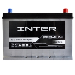 Акумулятор автомобільний Inter 95Ah 780A Premium Asia R+ D31