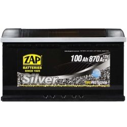 Аккумулятор автомобильный ZAP 100Ah 870A Silver R+ 600 83 L5