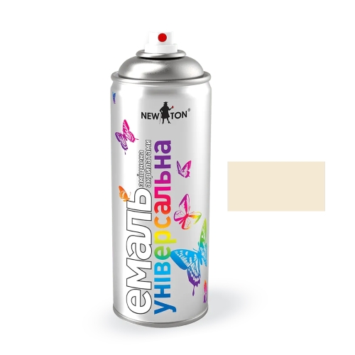 Фарба Емаль Універсальна New Ton RAL 1015 Слонова кістка Аерозоль 400мл
