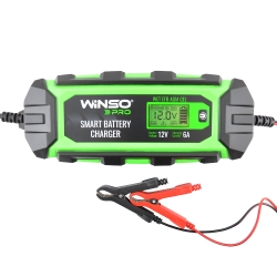 Імпульсний Зарядний пристрій Winso PRO LCD 6A 12V 4-150Ah