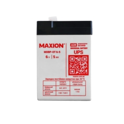 Акумулятор Стаціонарний Maxion AGM 6V 5Ah MXBP-OT 5-6 +|-