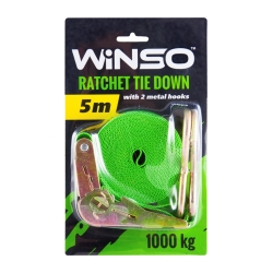 Стяжний ремінь з тріскачкою Winso 1т 5м
