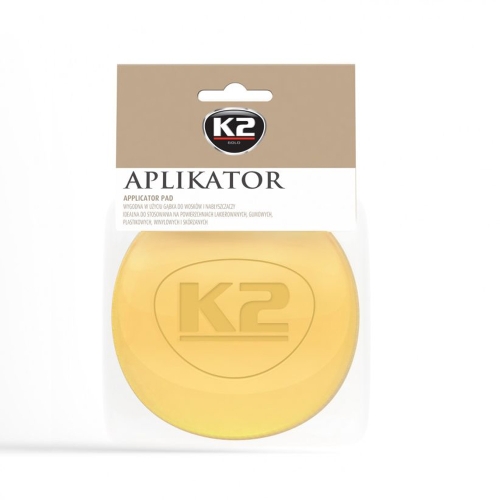 Губка аплікатор для восків і поліролів K2 Gold Aplikator