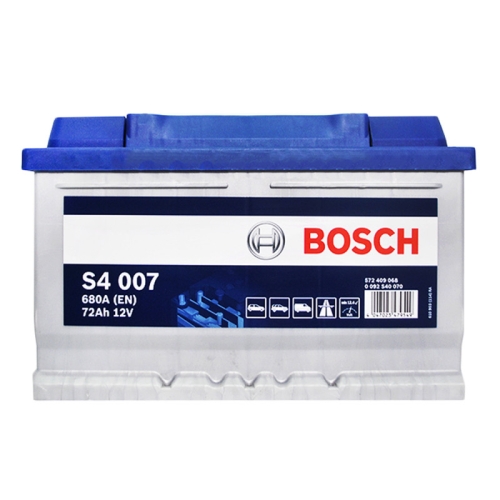 Акумулятор автомобільний Bosch 72Ah 680A S40 070 LB3 R+