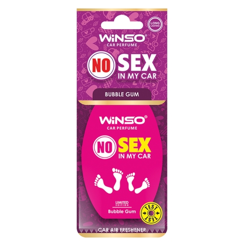 Ароматизатор повітря Winso NO Sex Bubble Gum