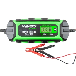 Імпульсний Зарядний пристрій Winso PRO LCD 10A 12V 4-120Ah