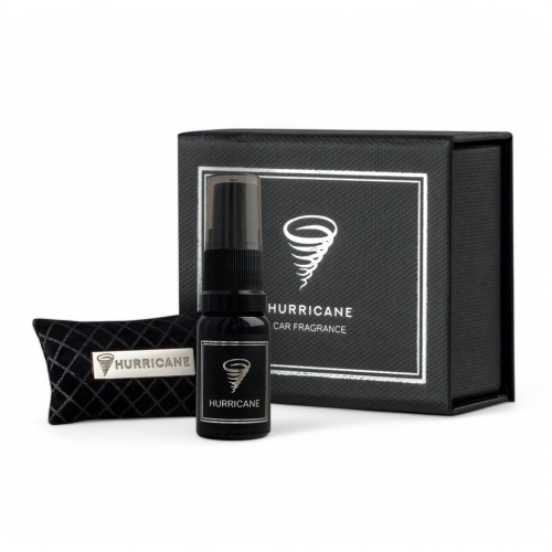 Ароматизатор повітря Hurricane Premium Silver з флаконом 10мл