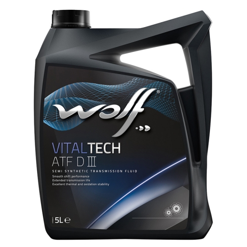 Трансмісійна Олива Wolf ATF DIII Vitaltech 5л
