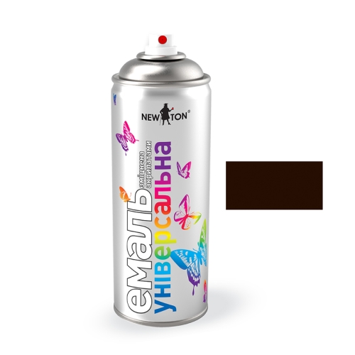 Автофарба Емаль New Ton 793 темно коричневий Аерозоль 400мл