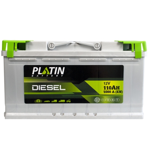 Акумулятор автомобільний Platin 110Ah 1000A Silver Diesel MF R+ L5