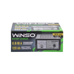Зарядний пристрій АКБ Winso Амперметр індикація 18A 12V 120Ah