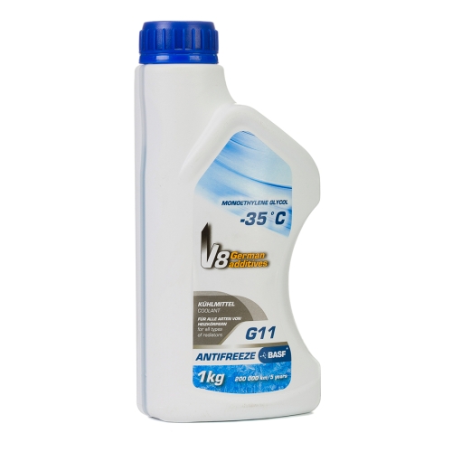 Антифриз V8 -35°C G11 МЕГ синій 1кг