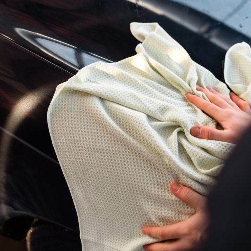 Губка з вафельної мікрофібри K2 Quadra