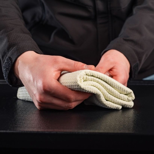 Губка з вафельної мікрофібри K2 Quadra