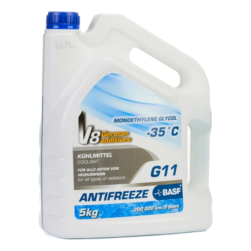 Антифриз V8 -35°C G11 МЕГ синій 5кг