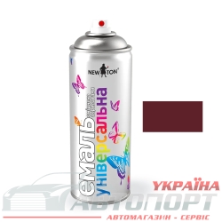 Краска Универсальная New Ton Темно-вишневая RAL 3005 400мл