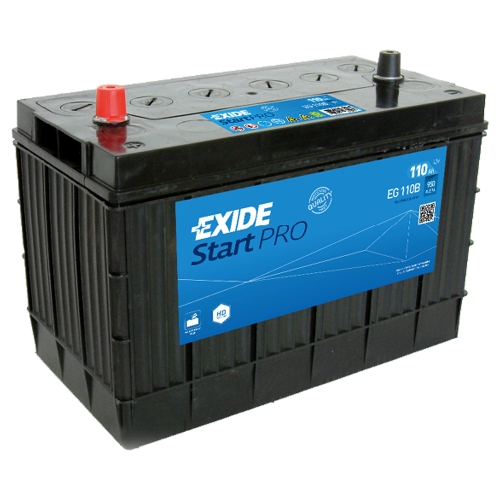 Акумулятор автомобільний Exide 110Аh 950A EG110B Start PRO