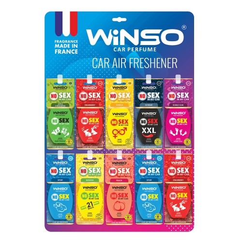 Ароматизатор повітря Winso NO Sex Mix Display