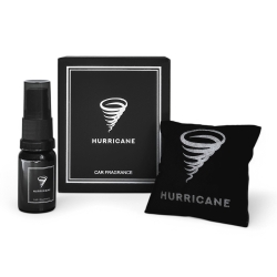 Ароматизатор повітря Hurricane Standart Black з флаконом 10мл