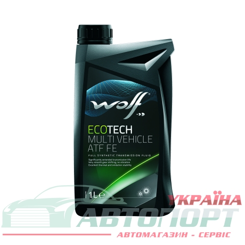 Трансмісійна Олива Wolf ATF FE MultiVehicle Ecotech 1л