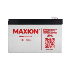 Акумулятор Стаціонарний Maxion AGM 12V 12Ah MXBP-OT 12-12 +|-