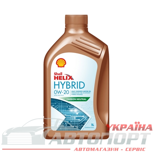 Моторна Олива Shell 0W-20 Helix Ultra Hybrid 1л