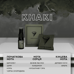 Ароматизатор повітря Hurricane Standart Khaki з флаконом 10мл