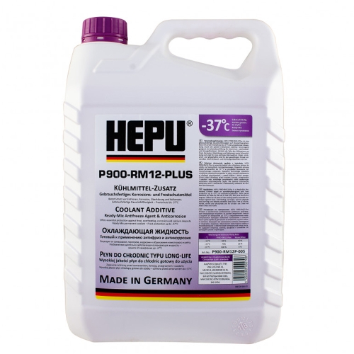Антифриз Hepu -37°C G12plus Фіолетовий P900-RM12-Plus-005 5л