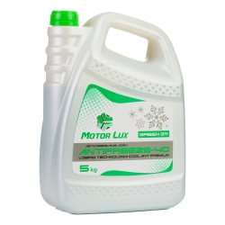 Антифриз Motor Lux -32°C G11 зелений 5кг