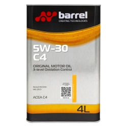 Моторна Олива Barrel Original 5W-30 C4 4л