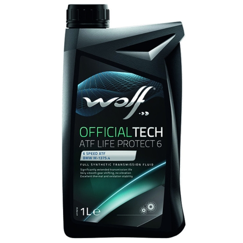Трансмиссионное масло Wolf ATF Life Protect 6 Officialtech 1л