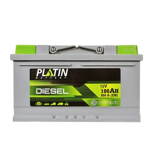 Акумулятор автомобільний Platin 100Ah 850A Silver Diesel MF R+ LB4