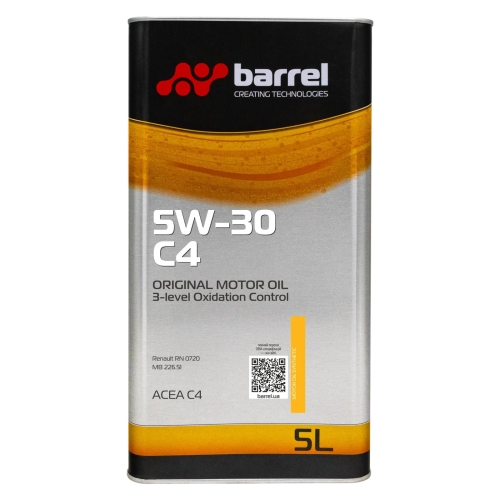 Моторна Олива Barrel Original 5W-30 C4 5л