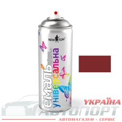 Краска Универсальная New Ton Вишневая RAL 3011 400мл
