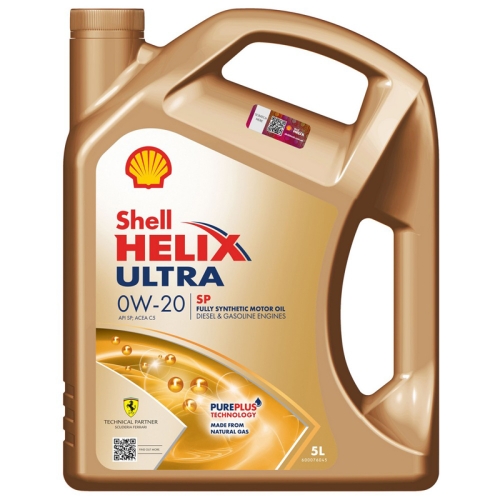 Моторна Олива Shell 0W-20 Helix Ultra Hybrid SP 5л