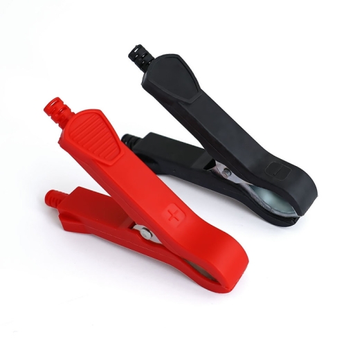 Клеммы Крокодилы Maxion MXAC-30А пара красный/черный 30A длина 75 см ширина 5 см