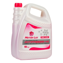 Антифриз Motor Lux -32°C G12 червоний 5кг