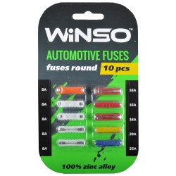 Запобіжники циліндричні FC Winso набір 10шт