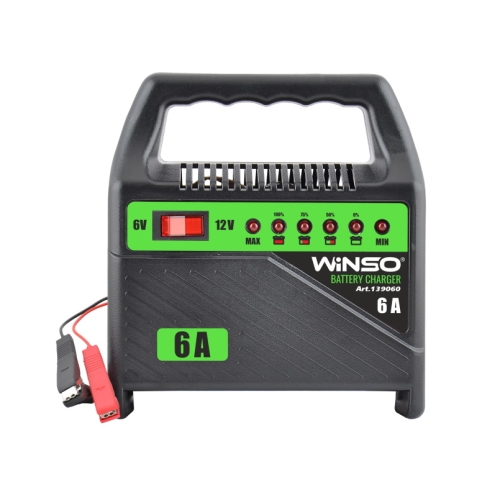 Зарядний пристрій АКБ Winso LED індикація 6A 6-12V 6-80Ah