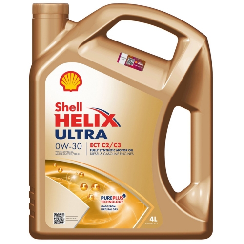 Моторна Олива Shell 0W-30 Helix Ultra ECT C2/C3 4л