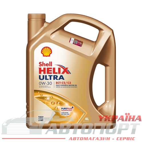 Моторна Олива Shell 0W-30 Helix Ultra ECT C2/C3 4л