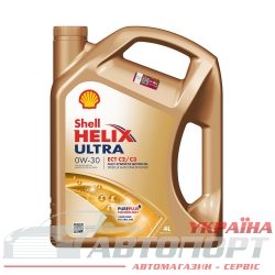 Моторна Олива Shell 0W-30 Helix Ultra ECT C2/C3 4л
